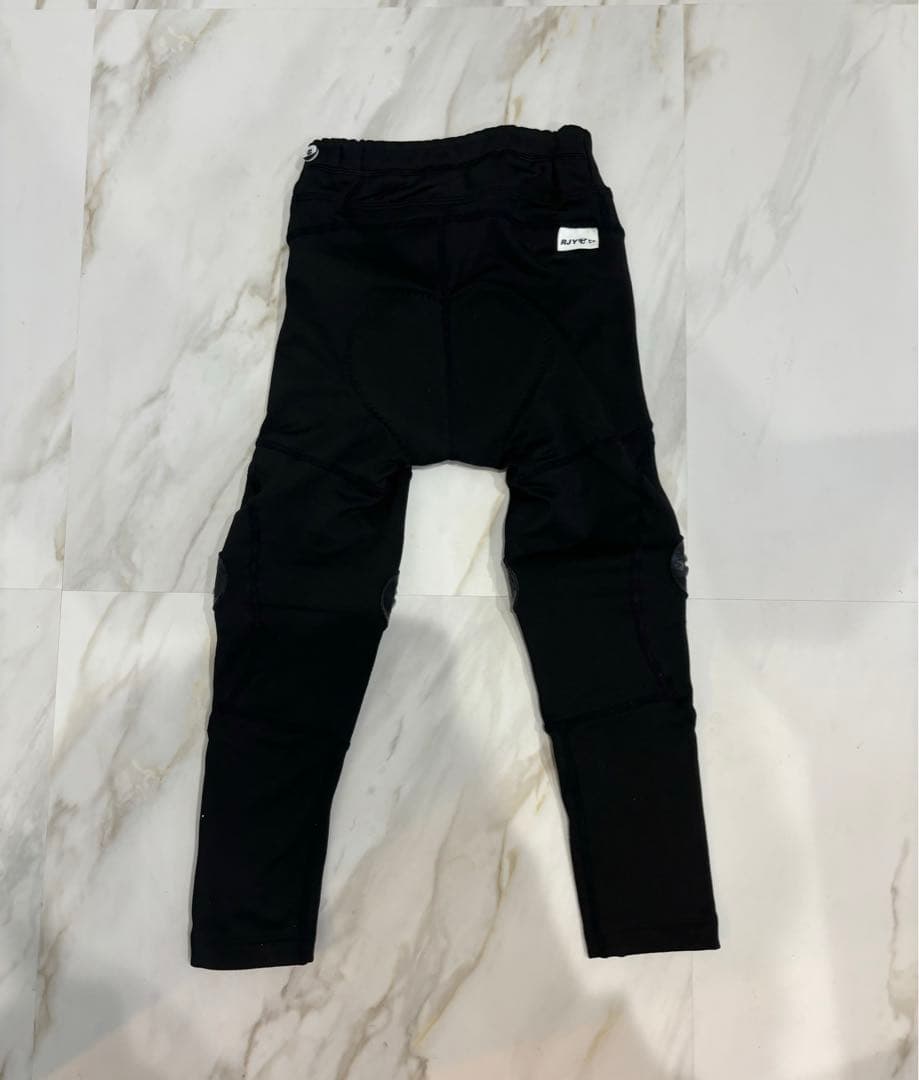 冬用 裏起毛 サイクルパンツ　コミネ　手袋セット