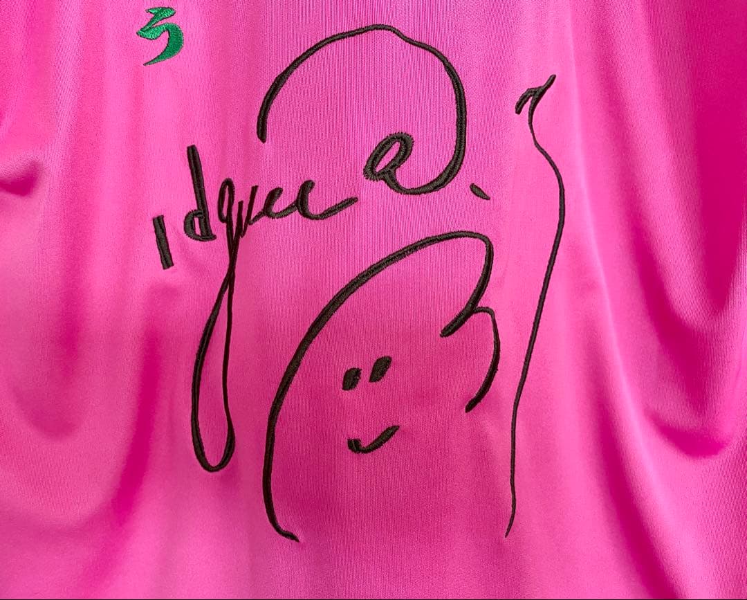 極美品　希少　松本山雅FC 田中隼磨選手　ユニフォーム　刺繍サイン　Oサイズ