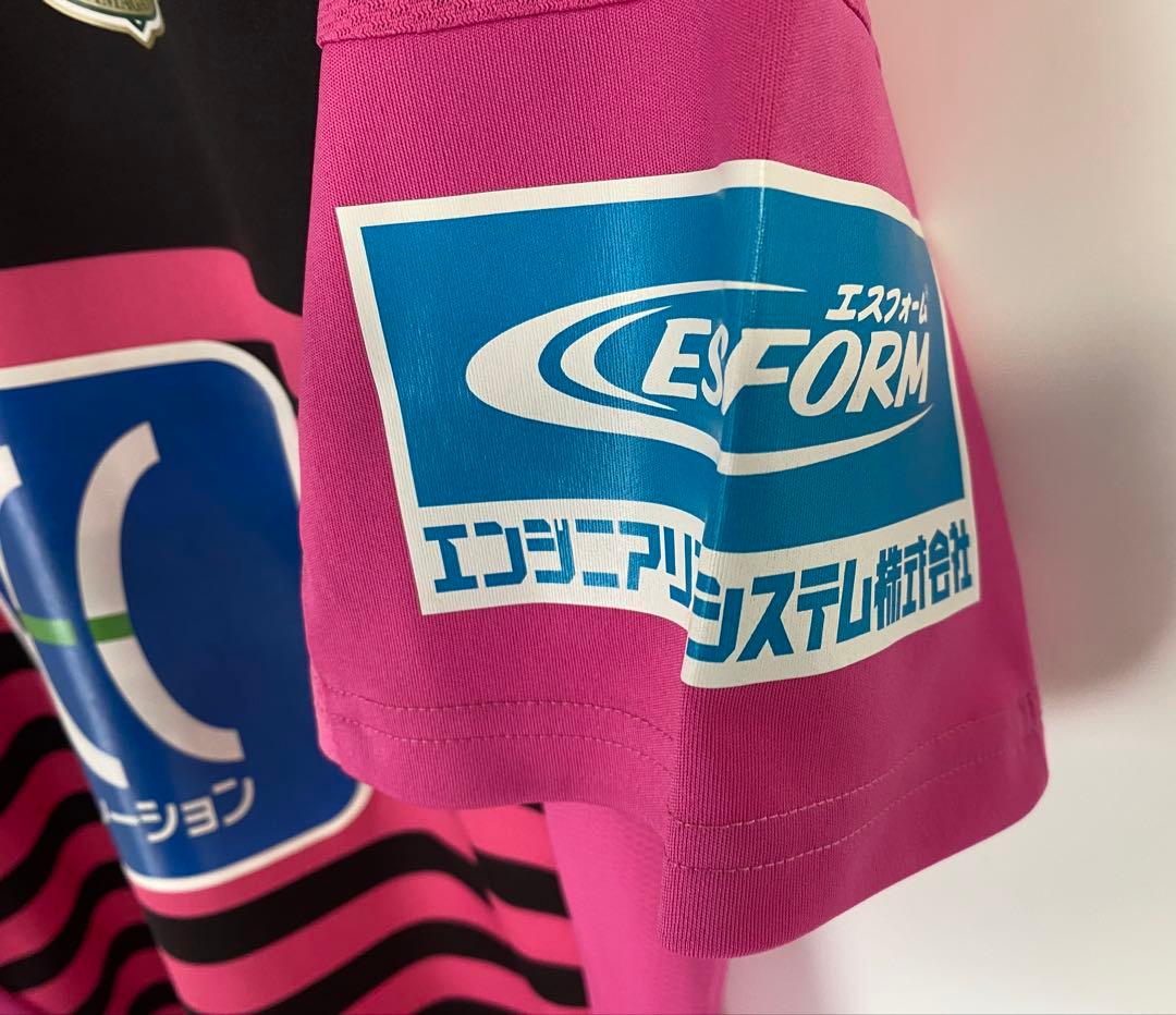 極美品　希少　松本山雅FC 田中隼磨選手　ユニフォーム　刺繍サイン　Oサイズ