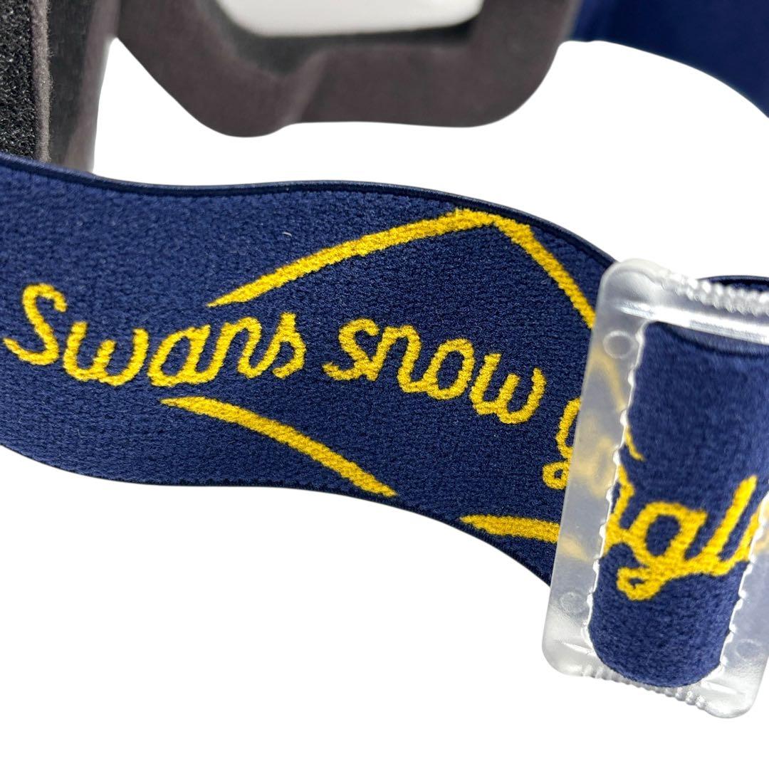 SWANS スワンズ スノーゴーグル ミラーレンズ ネイビー Win-Vic