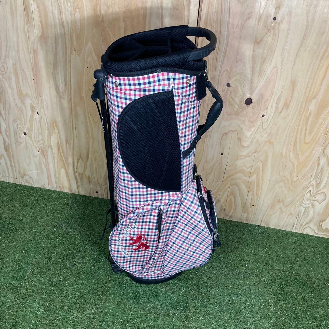 Admiral レディースキャディバッグ チェック柄