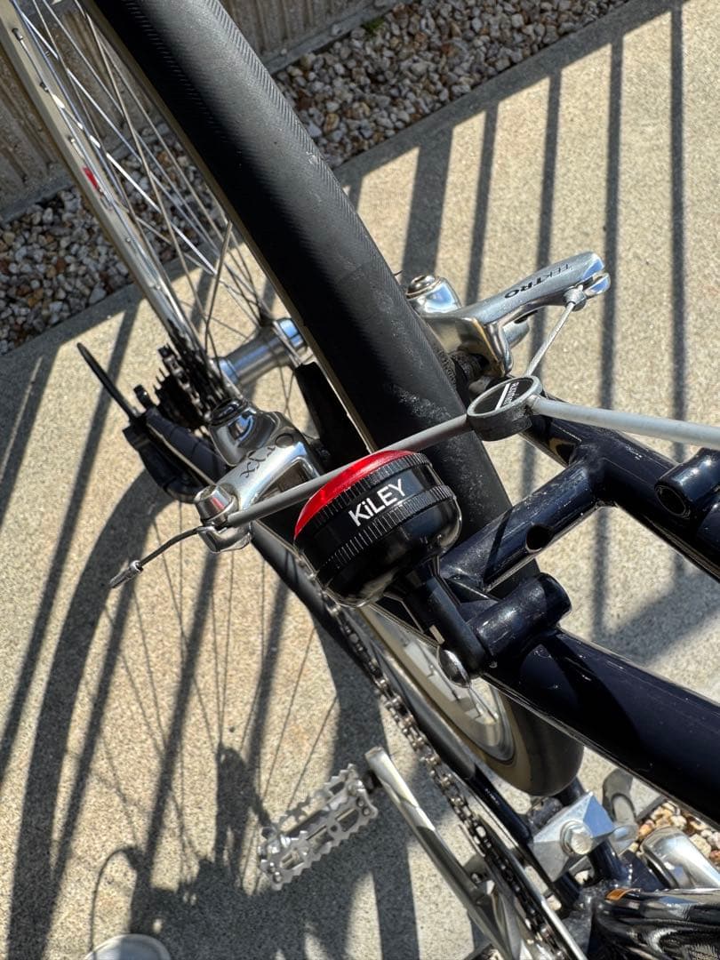 ブリヂストン　クエロCHERO700c ブルホーンスタイル　クロモリ