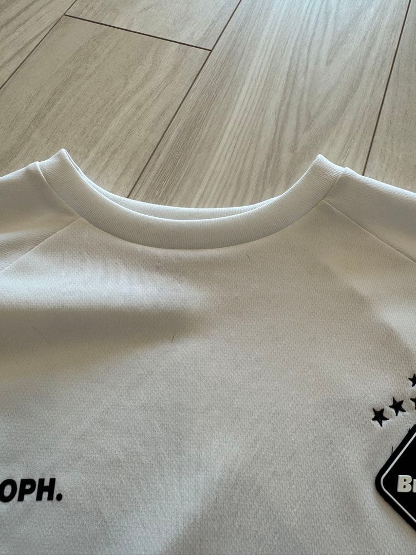 bristol 長袖アンダーシャツ M ホワイト/ブラック