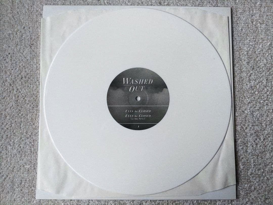 Washed Out Eyes Be Closed EPレコード