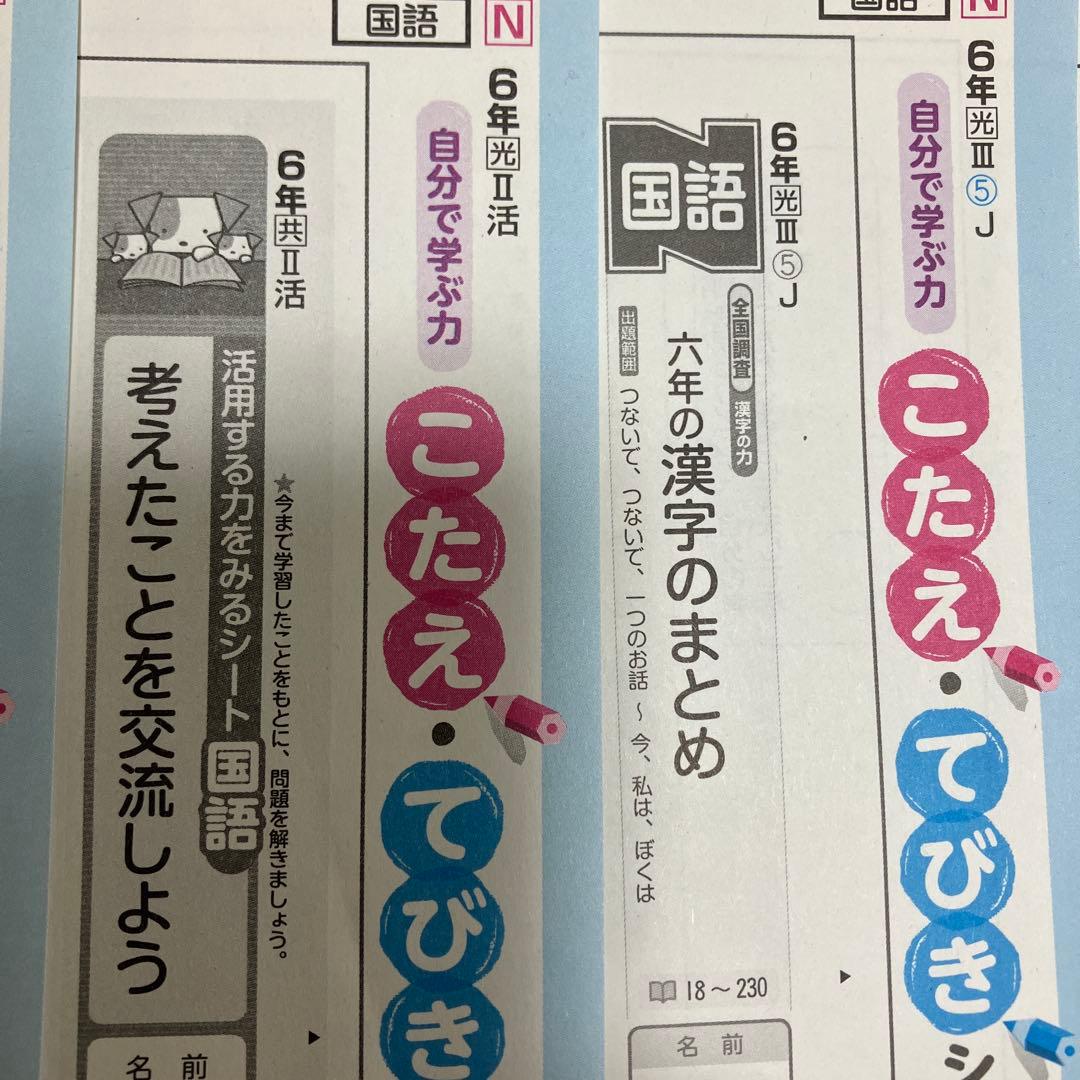 ぶんけい　6年　国語　テスト　解答　2025