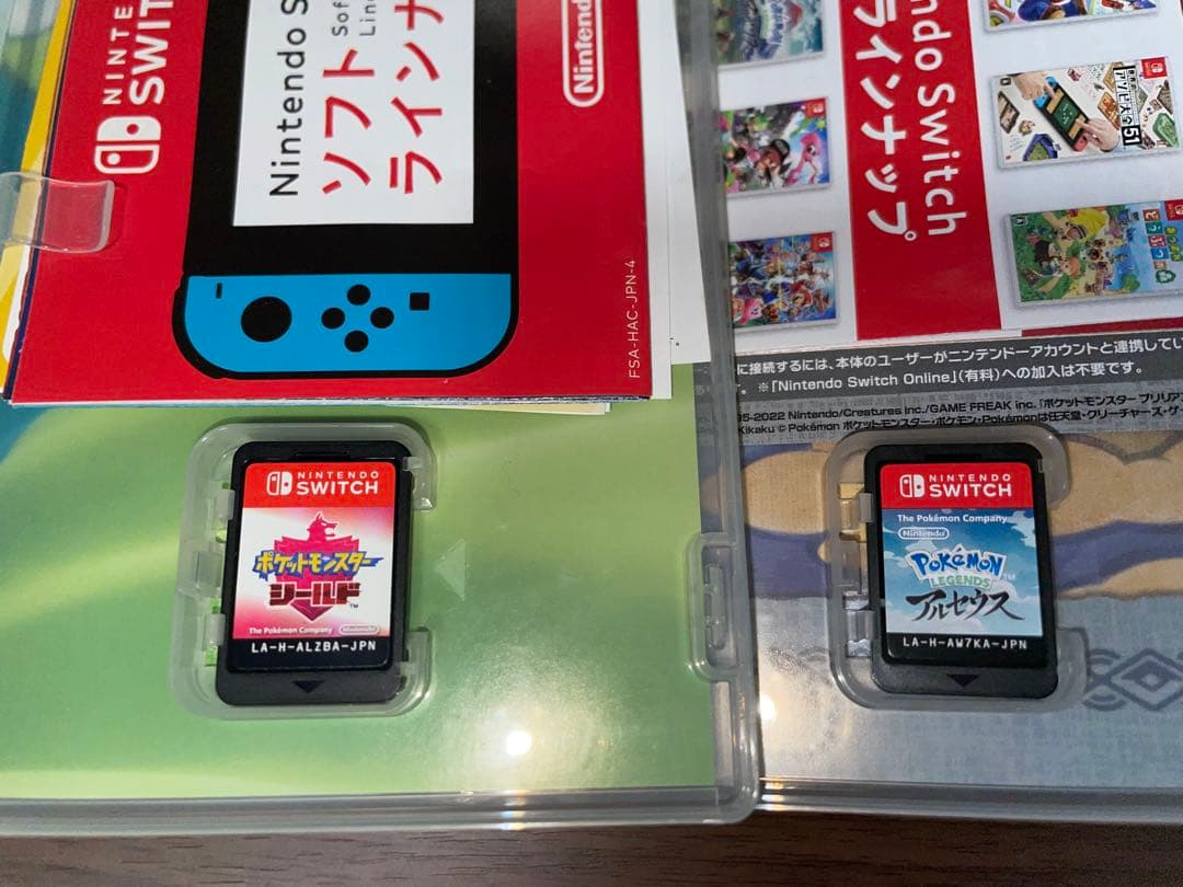 ポケモン　シールド　Pokémon Legends アルセウス　セット