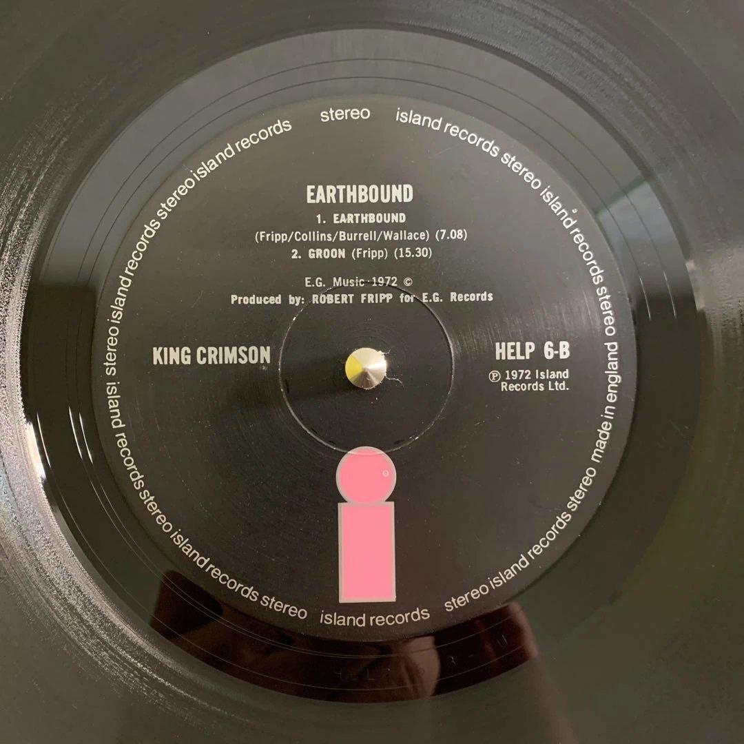 King Crimson / Earthbound UK盤LP
