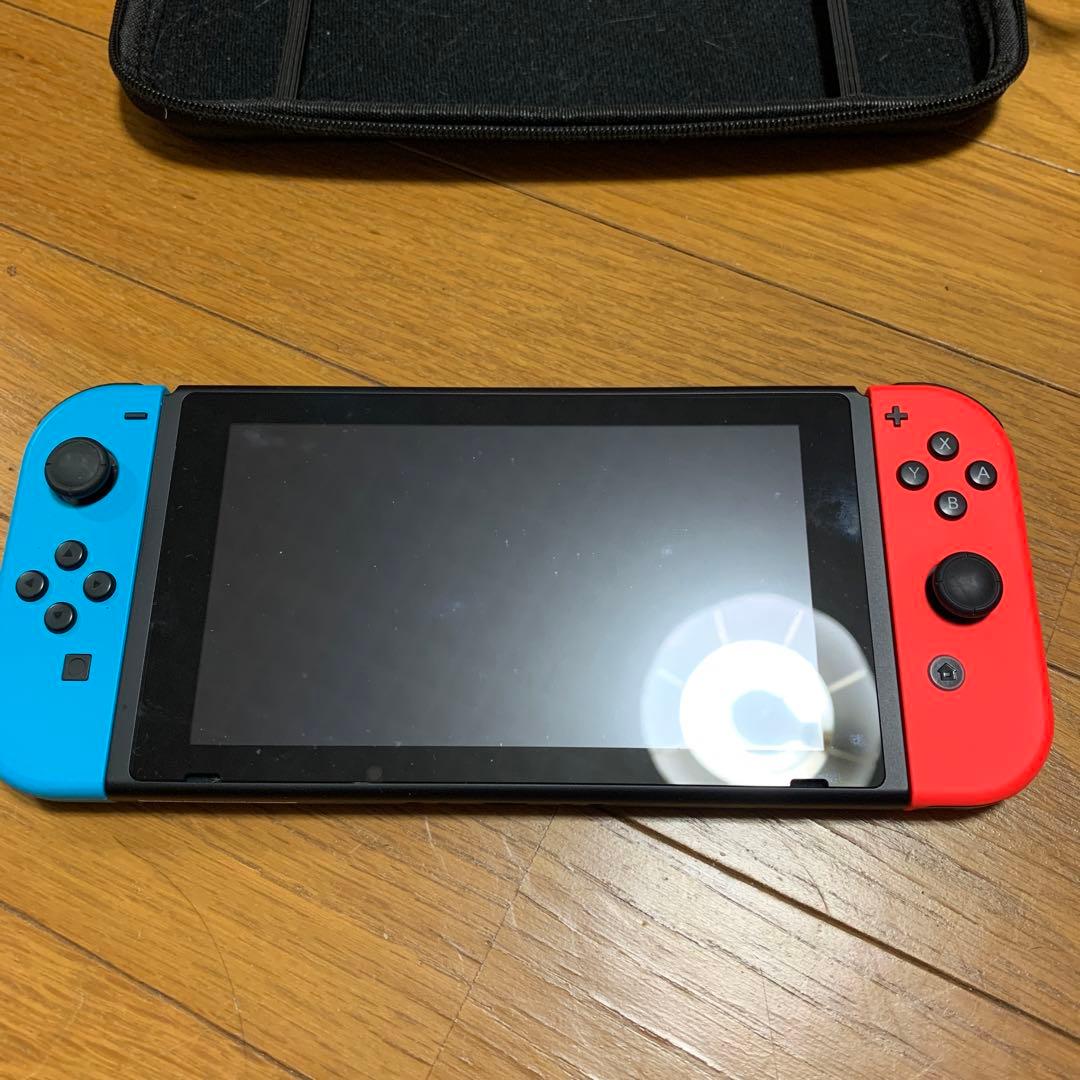 Nintendo Switch 本体 青/赤 Joy-Con 動作確認済 極備品