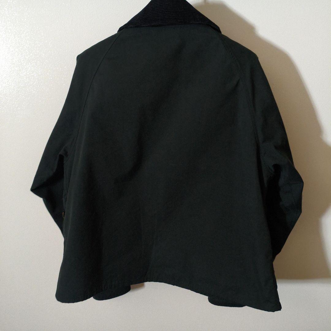 こ*ち様 Barbour　スペイ　ピーチスキン コットン ショートレングスブルゾ