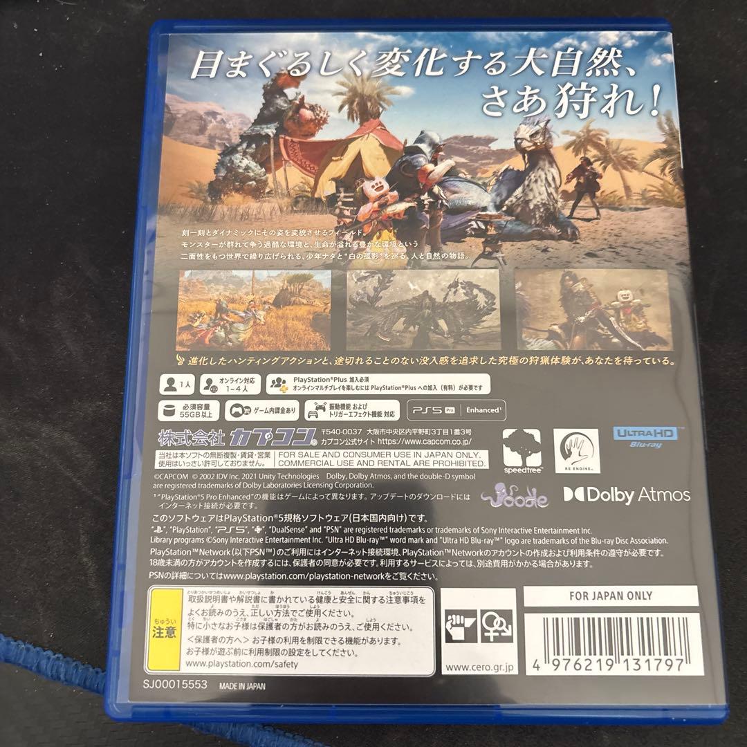 モンスターハンター ワイルド PS5