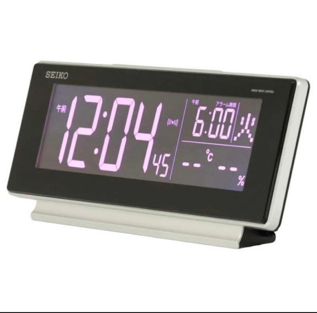 y*7様 ⭐︎新品未使用‼︎ SEIKO デジタル置時計 温度・湿度表示