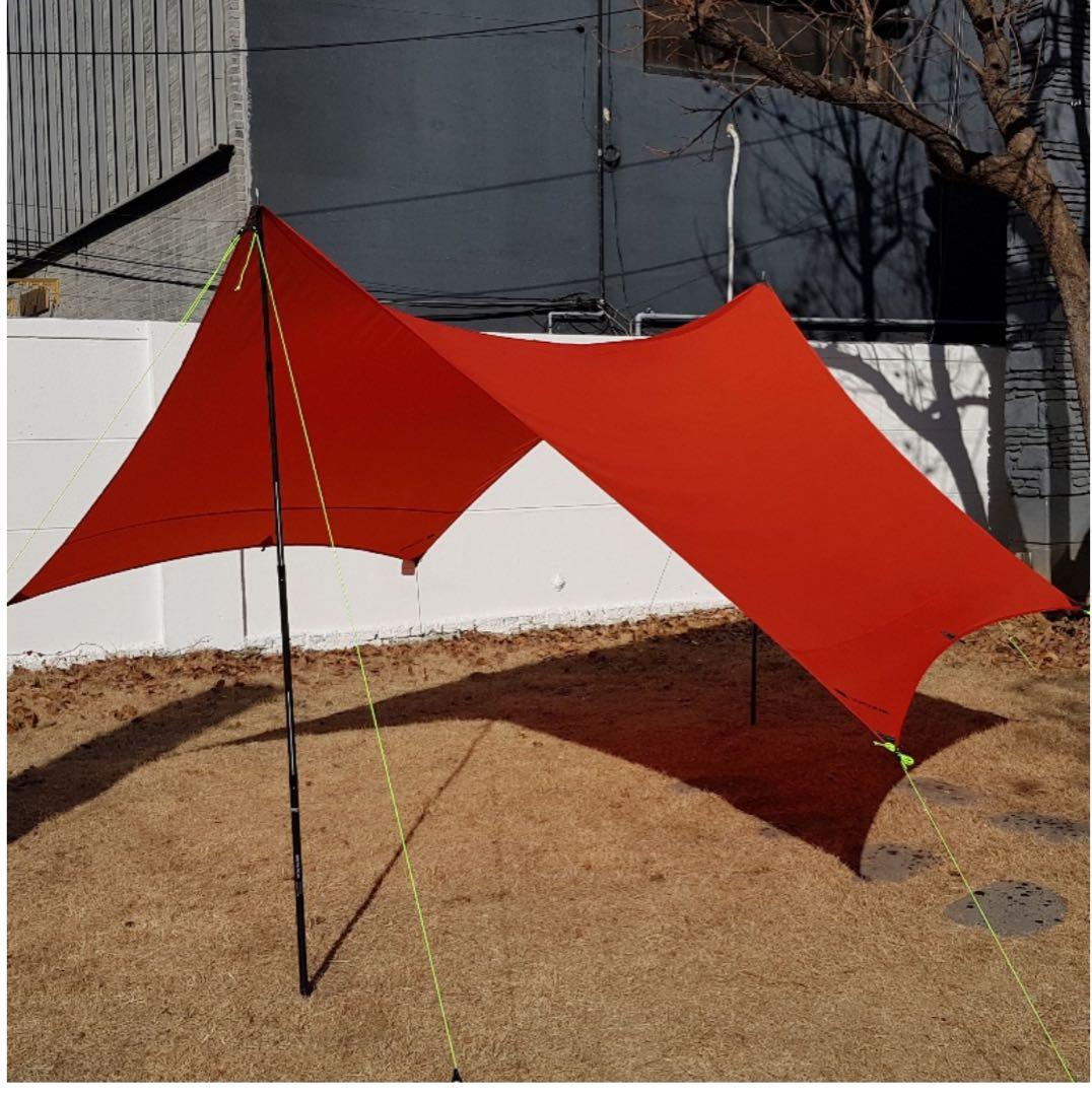 ゼログラム Minimalist Hexa tarp(RED)