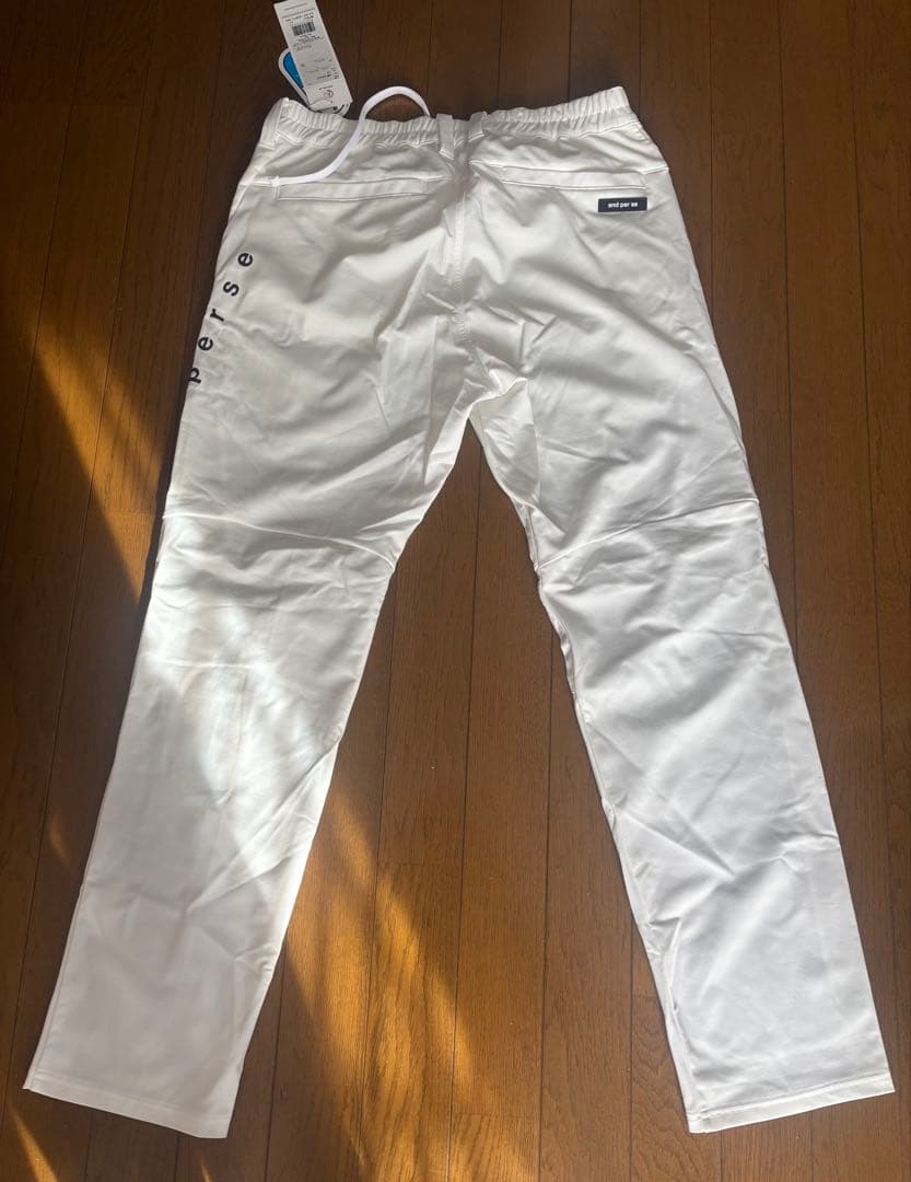 【未使用】 アンパシィ エアロスウェットテーパードパンツ L