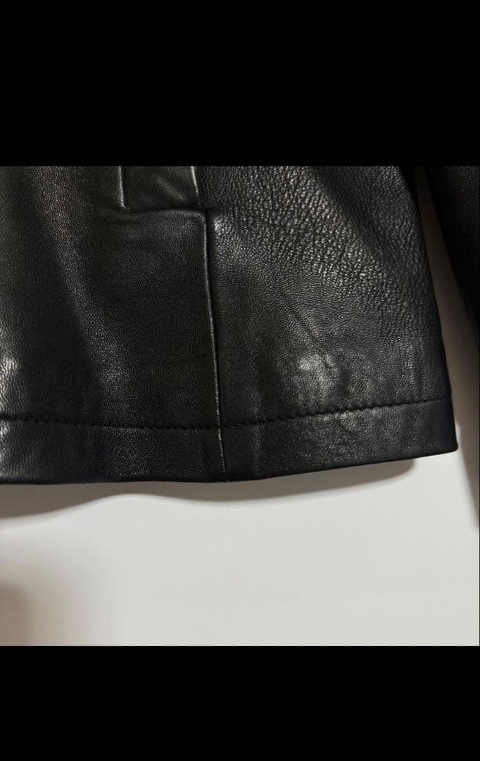 C*4様 BANANA REPUBLIC 90s 本革 シープ ラム レザージャ