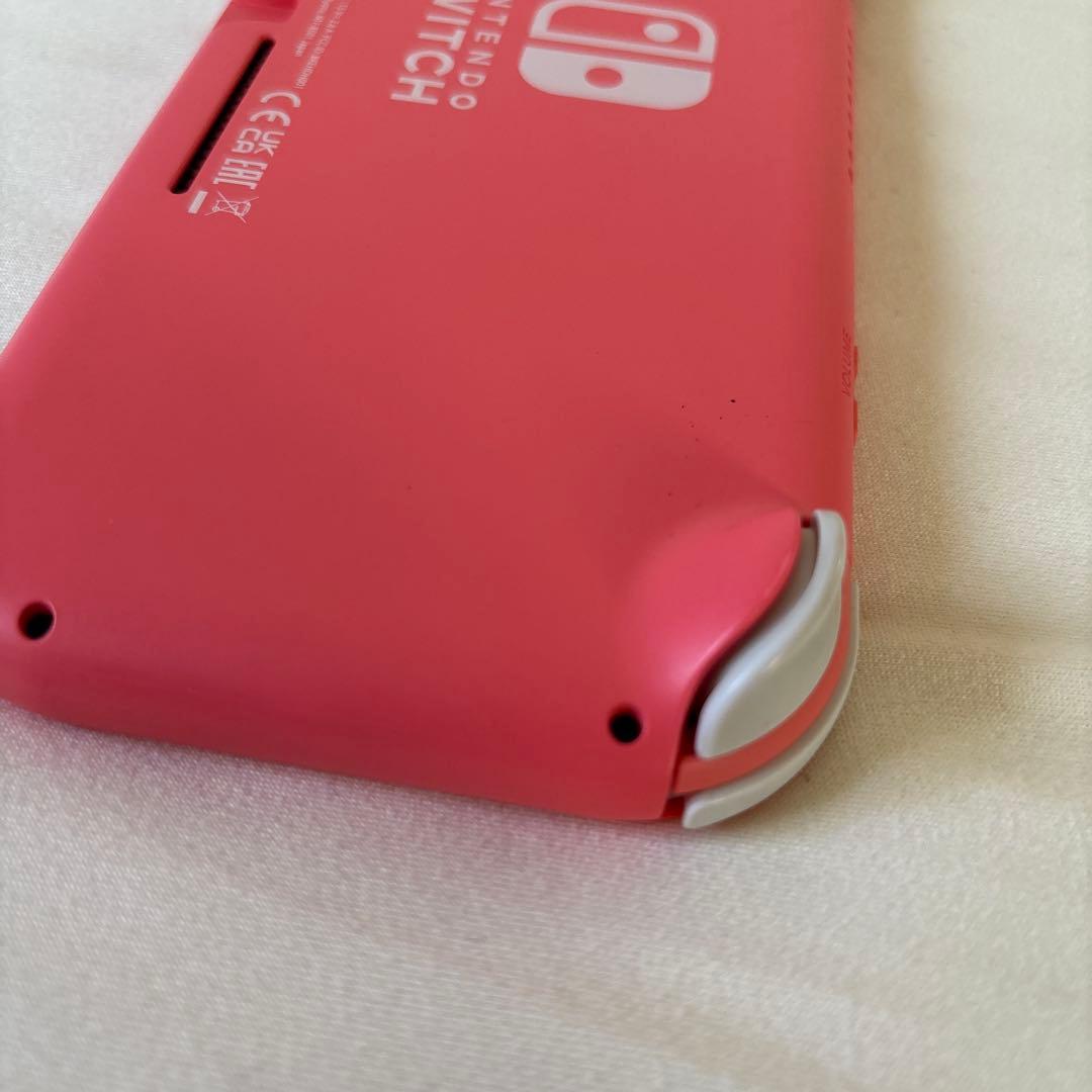 Nintendo Switch Lite ピンク　充電器、ケース付