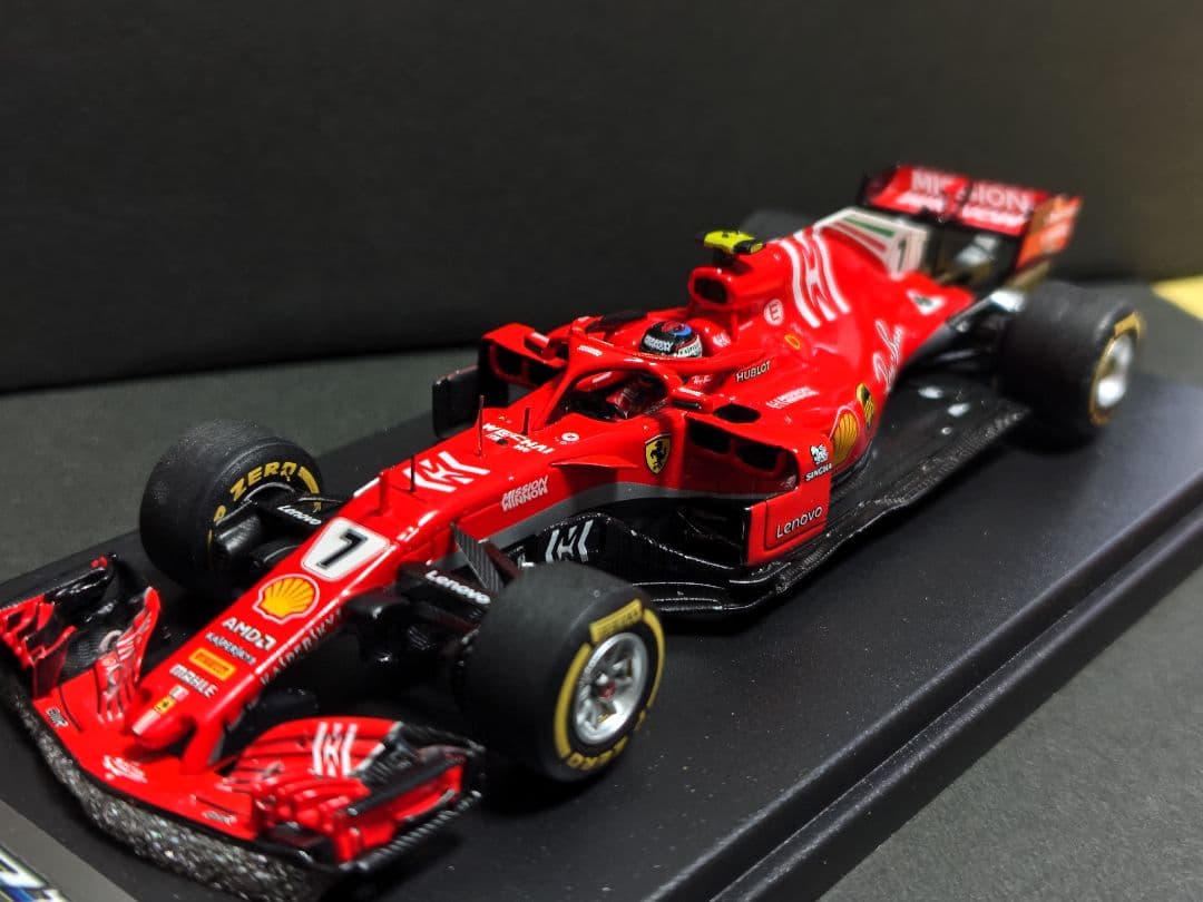 1/43Ferrari SF71H Winner US GP 2018ライコネン