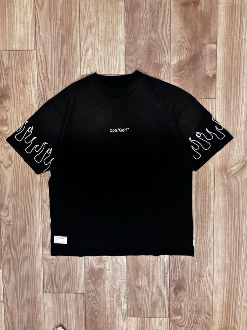 キャプテンズヘルム ゴルフ ファイア スリーブ ショートスリーブ モックネック