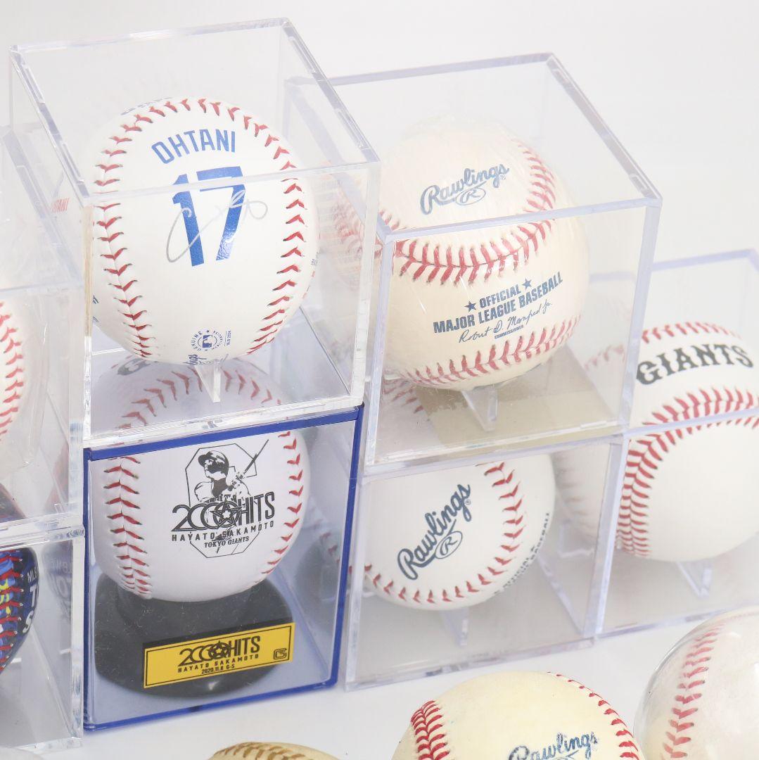 野球 記念球 まとめて 大谷翔平 長嶋茂雄 ドジャース サイン　SB1024