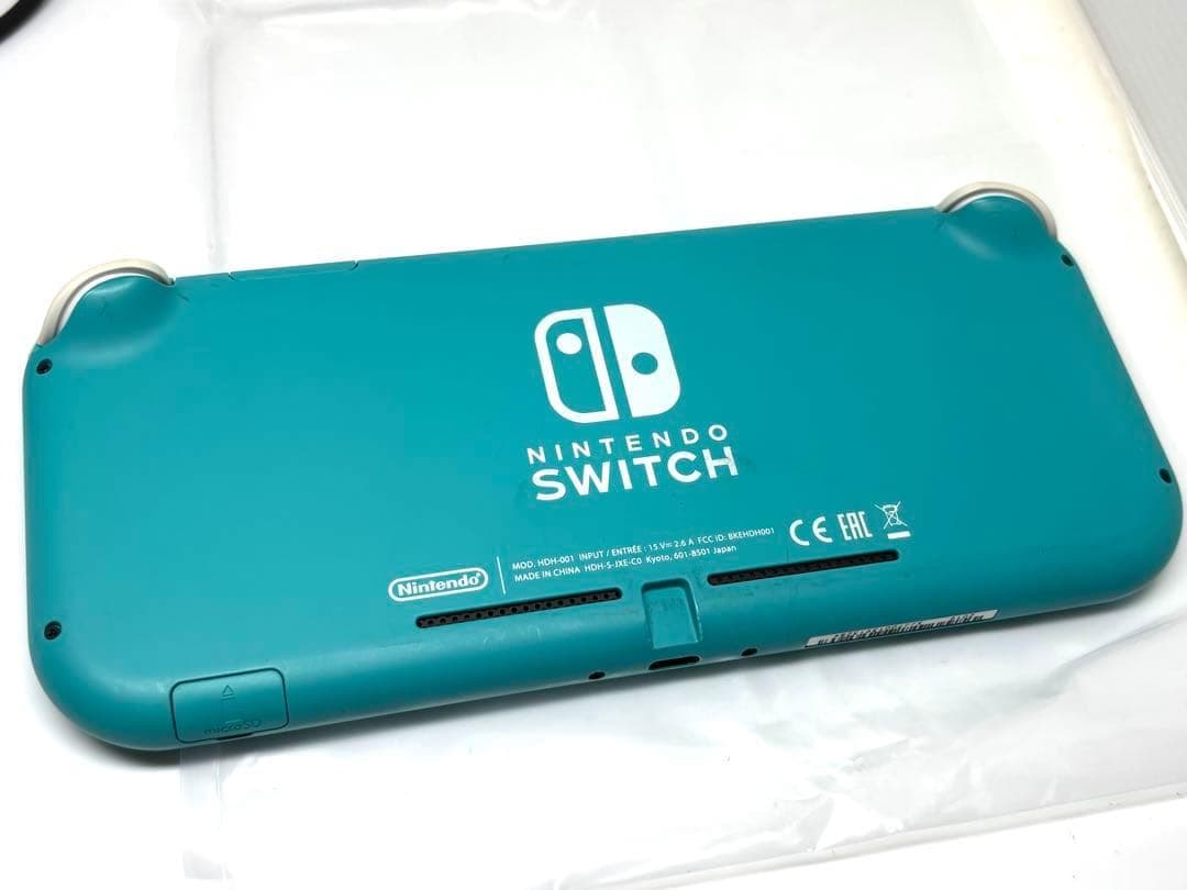 持ち歩き最強ハード！Nintendo Switch Lite ターコイズ 本体