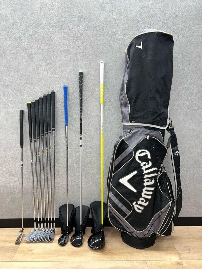 ゴルフクラブ メンズ セット キャロウェイ XHOT 初心者 フルセット 中古