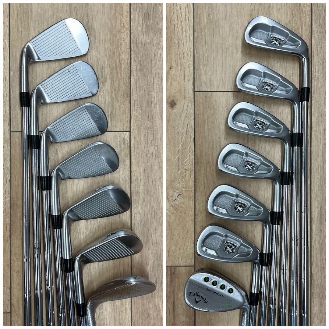 ゴルフクラブ メンズ セット キャロウェイ XHOT 初心者 フルセット 中古