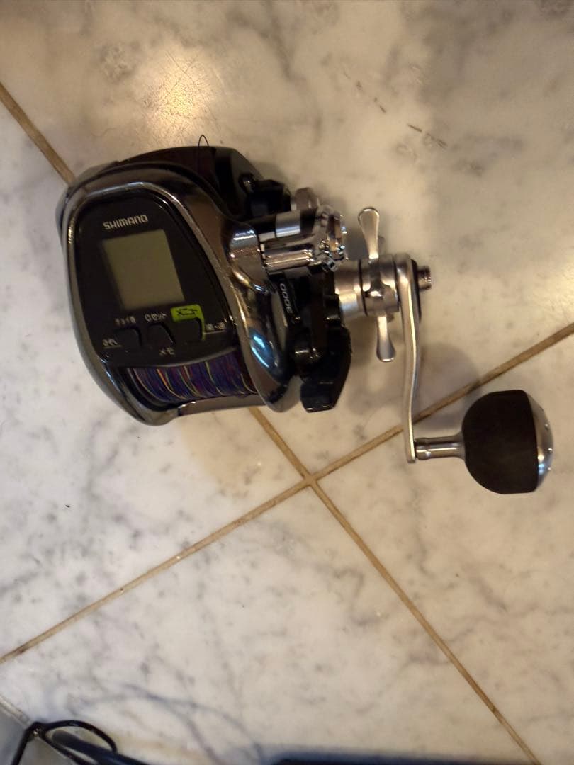 SHIMANO 電動リール 3000MK12 新品糸巻き直し済み