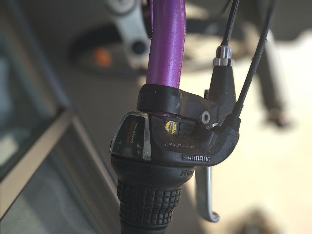 Hotrock キッズバイク ホワイト パープル