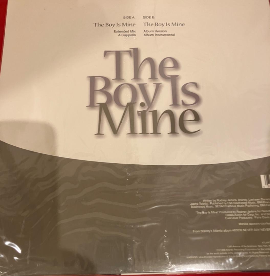 The Boy Is Mine レコードBRANDY & MONICA シールド