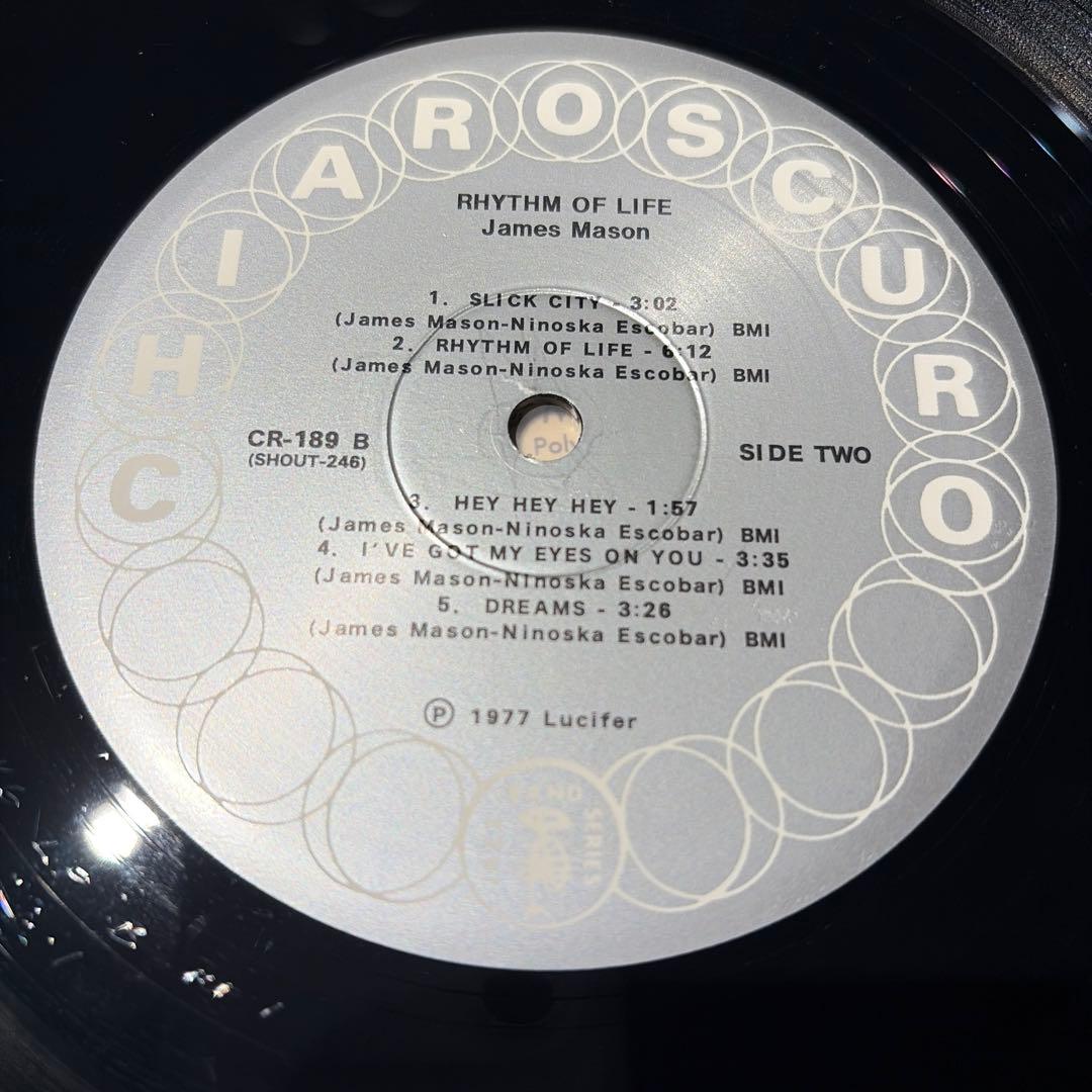 [レコード] James Mason Rhythm of Life LP