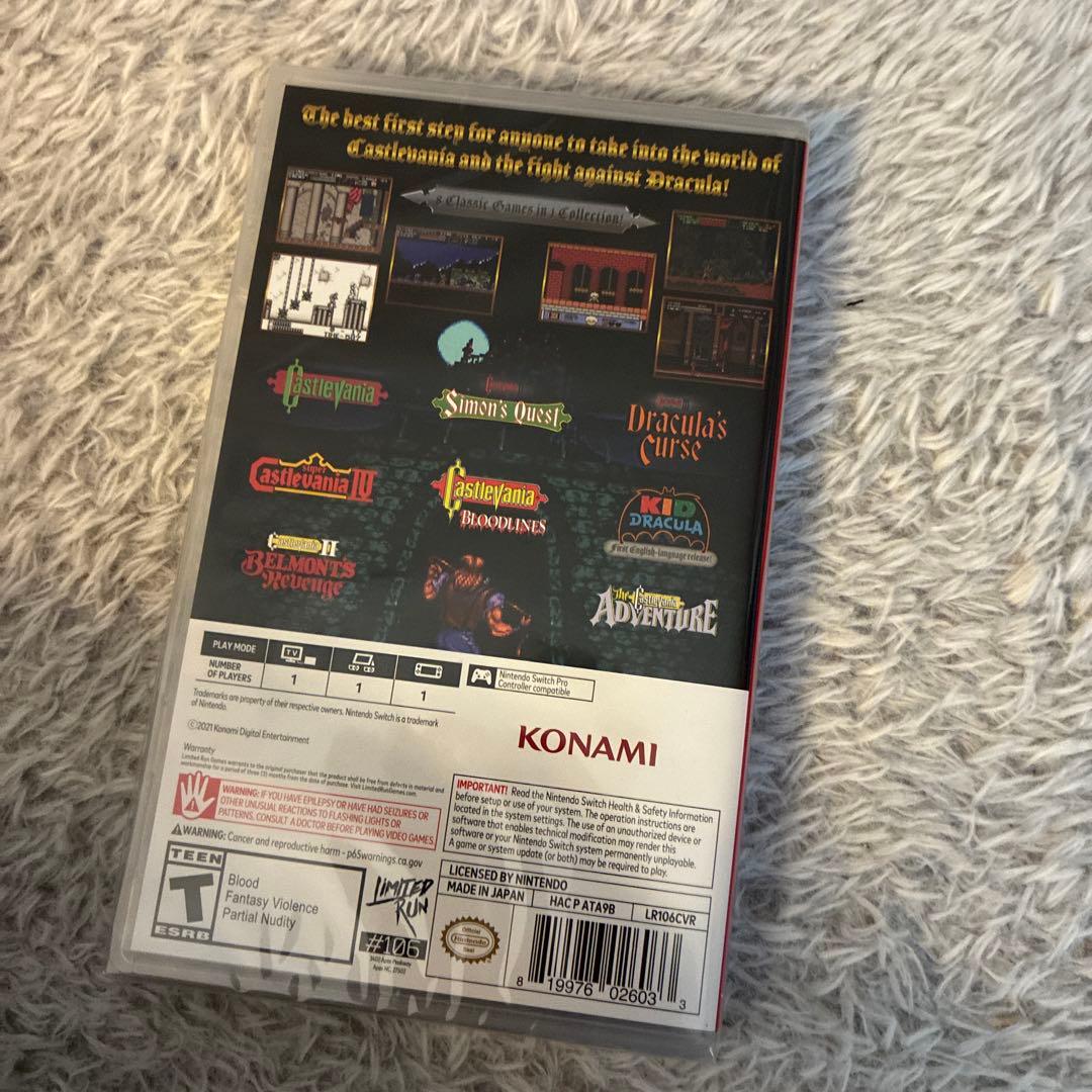 Nintendo Switch Castlevania Anniversary Collection
