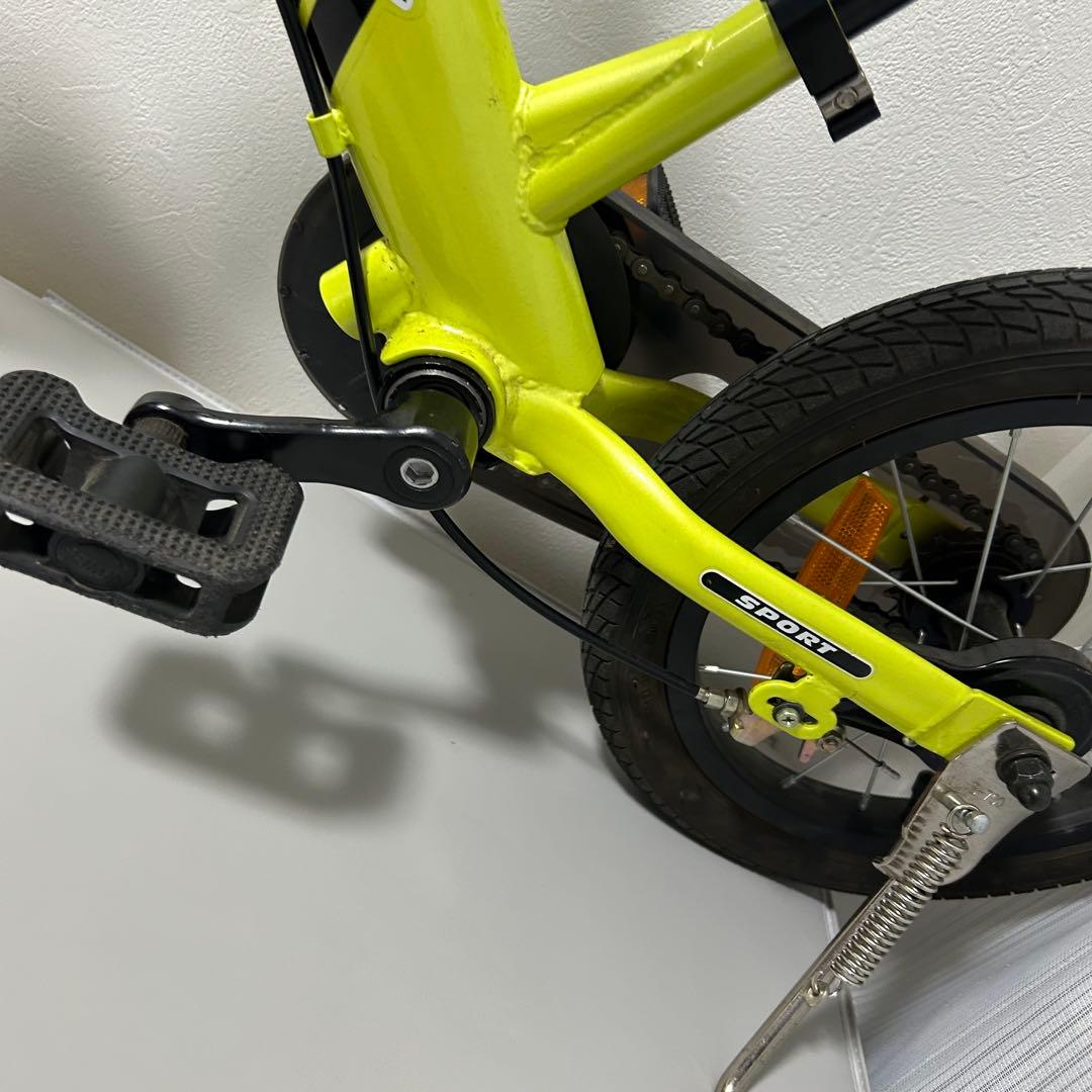 【業者検品済み】STRIDER 14X バランスバイク イエロー　キッズバイク