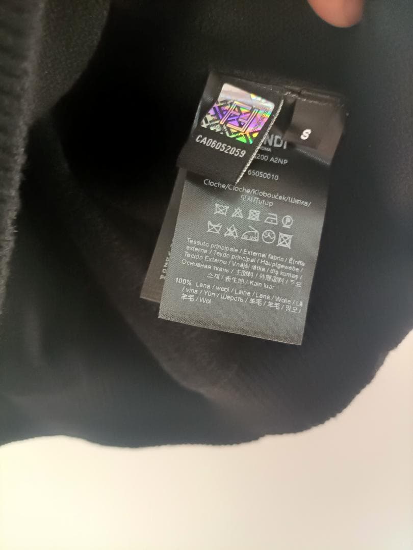 黒/Sサイズ◆フェンディ  メンズニット FENDI 長袖セーター