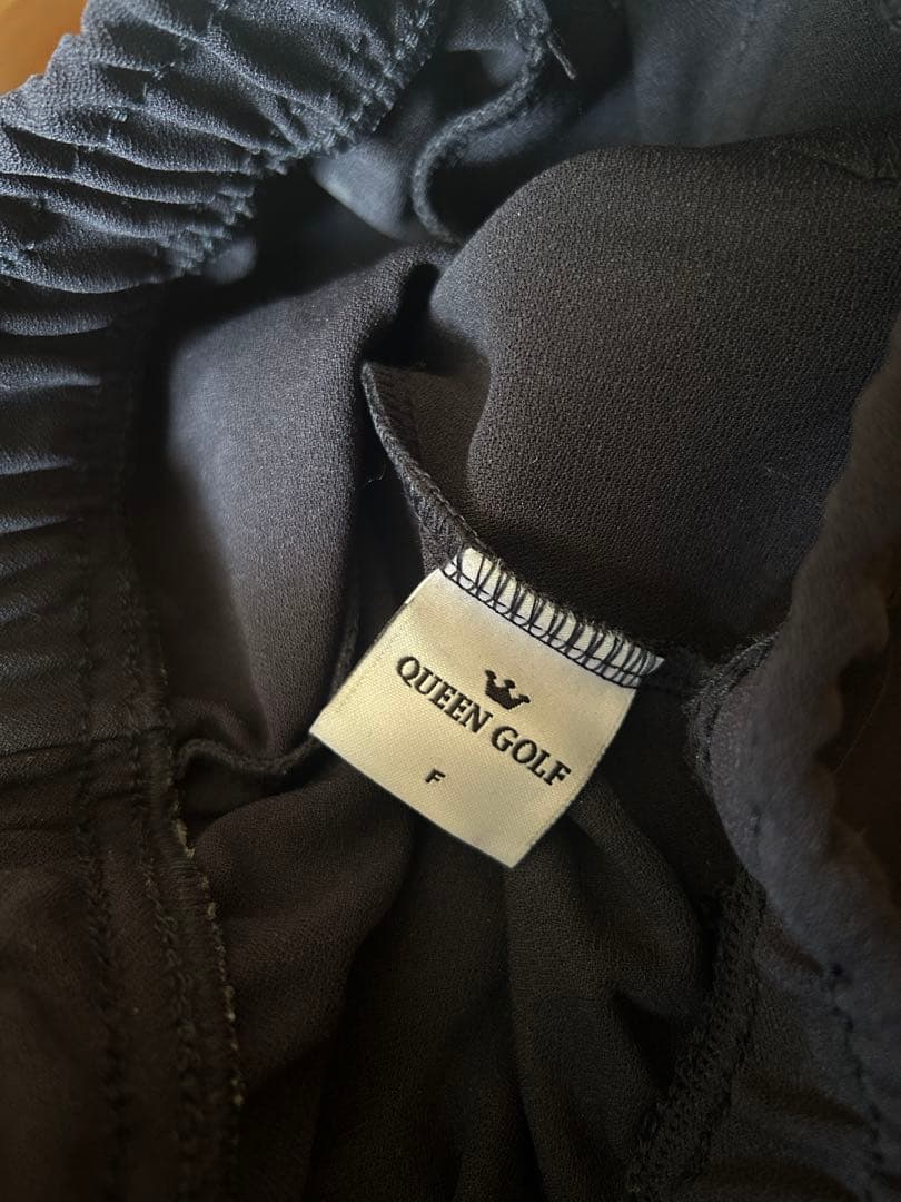 QUEEN GOLF ゴルフパンツ ネイビー Fサイズ