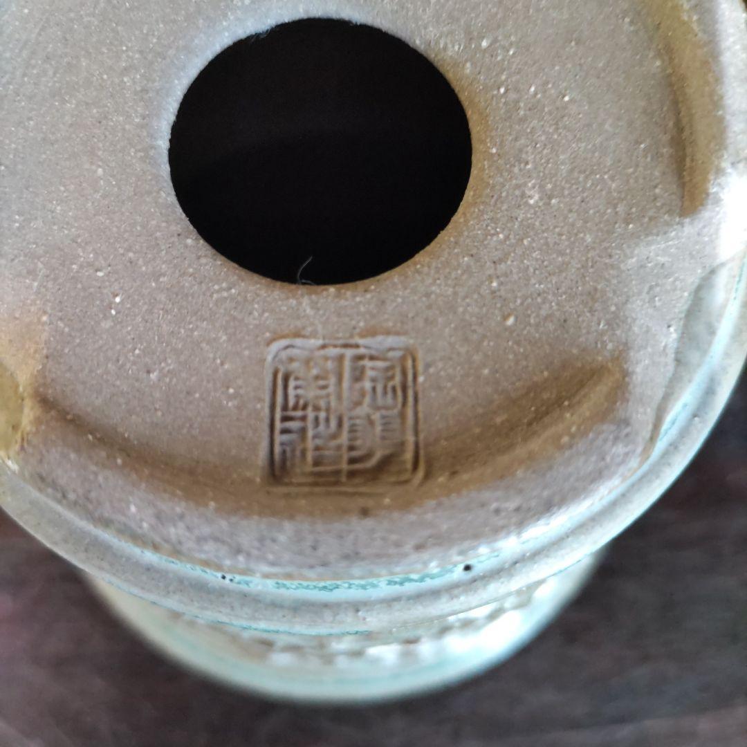 シグナル❢陶翠、落款、盆栽鉢、小品盆栽　山野草鉢、植木鉢、蘭鉢、変わり鉢、