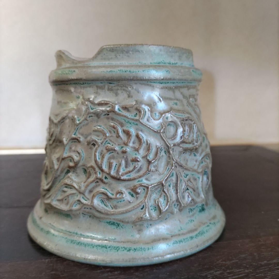 シグナル❢陶翠、落款、盆栽鉢、小品盆栽　山野草鉢、植木鉢、蘭鉢、変わり鉢、