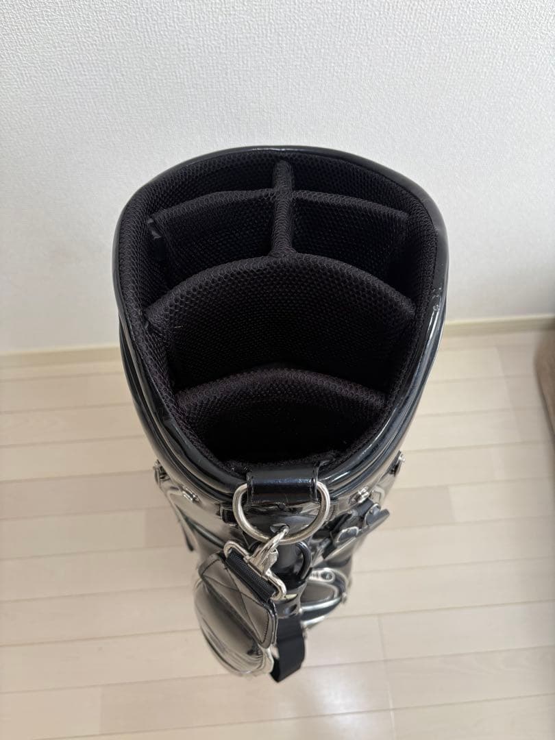 【状態良好】PUMA ゴルフバッグ ブラック　キャディバッグ