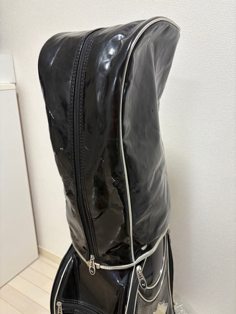 【状態良好】PUMA ゴルフバッグ ブラック　キャディバッグ