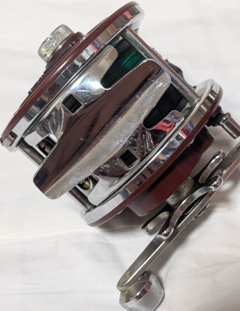 レア品ダイワダイナミックST-50レベルワインダー付き両軸リール