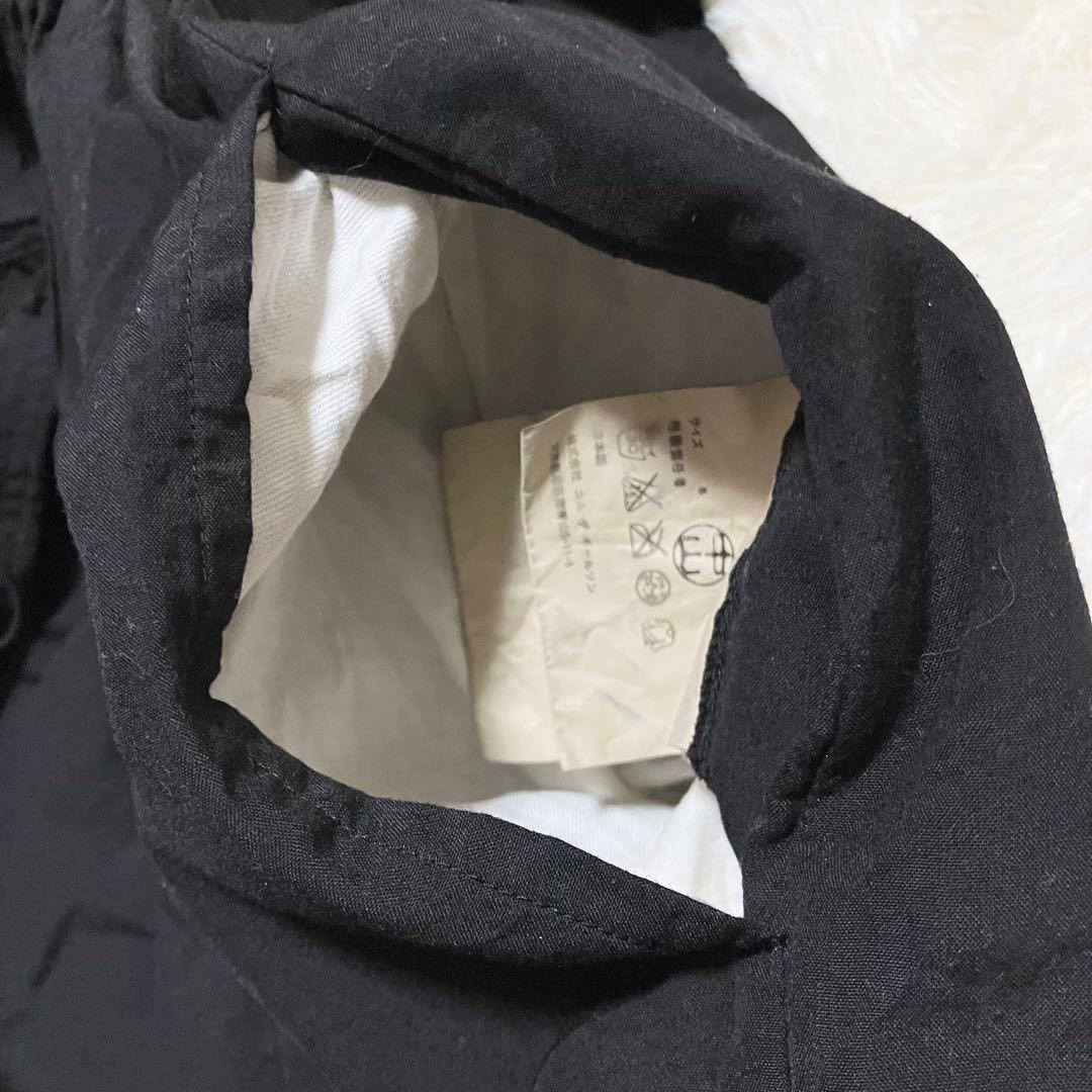 美品 コムデギャルソン コムコム AD2015 ポリ縮 ワンピース 丸襟