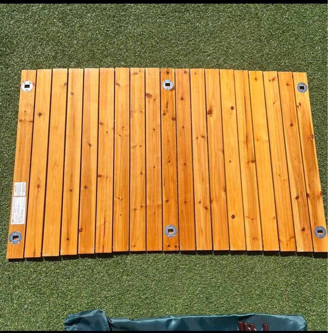 コールマンColeman ロールウッドテーブル