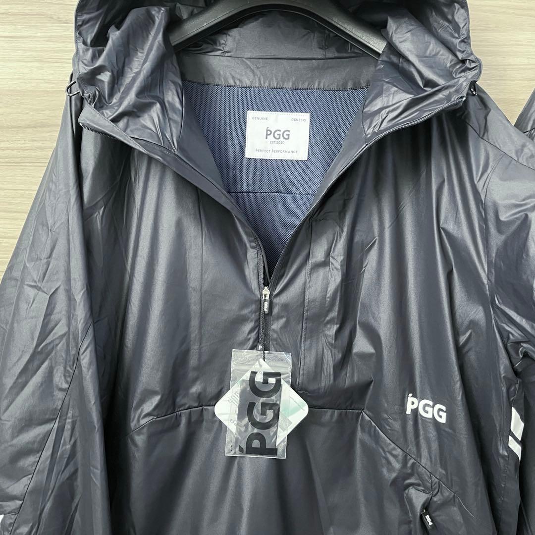 新品★79,200円 5（L）PGG パーリーゲイツ 春ゴルフセットアップ 黒系
