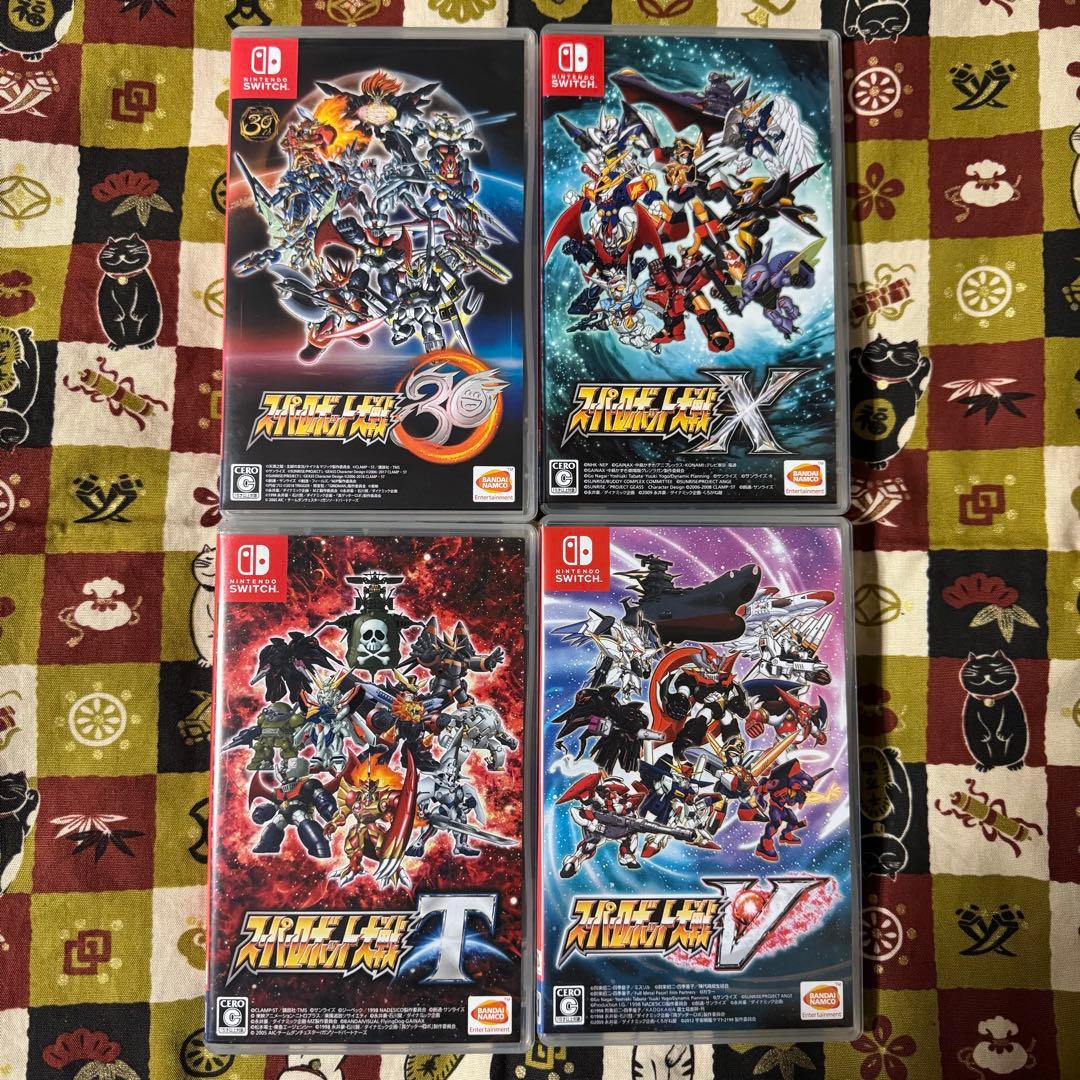 スーパーロボット大戦30/X/T/V 4本セット