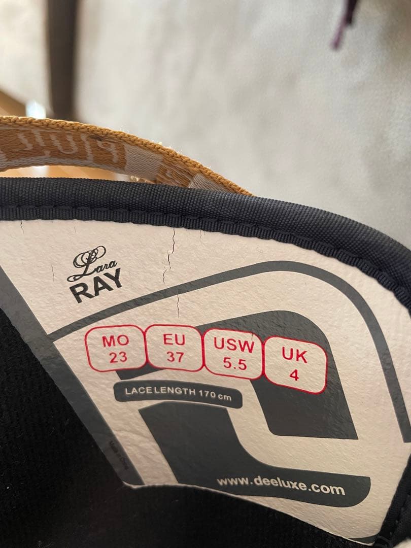 DEELUXE スノボ ブーツ23cm Lara RAYデニム サーモインナー付