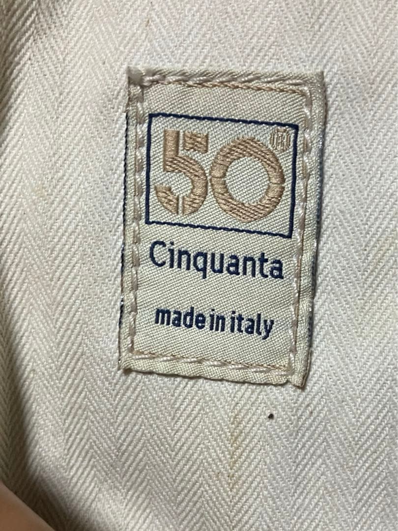 Cinquanta イタリア製　レザージャケット