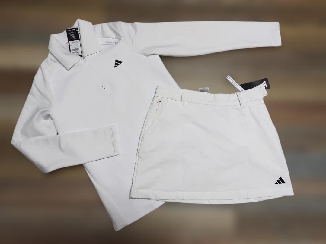 ⛳️アディダス♥️adidas GOLF スリーシーズン セットアップ 白 L