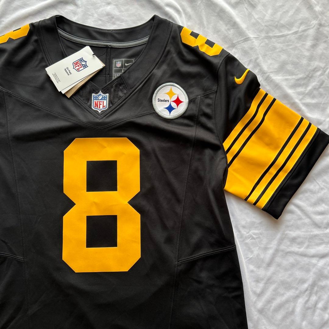 値下げ 新品未使用 NFL L スティーラーズ ピケット ゲームシャツ