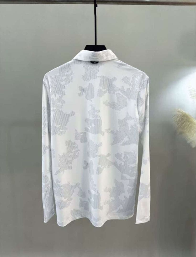 PXG 新品　ゴルフウェア メンズ トップス 長袖 ポロシャツ春秋