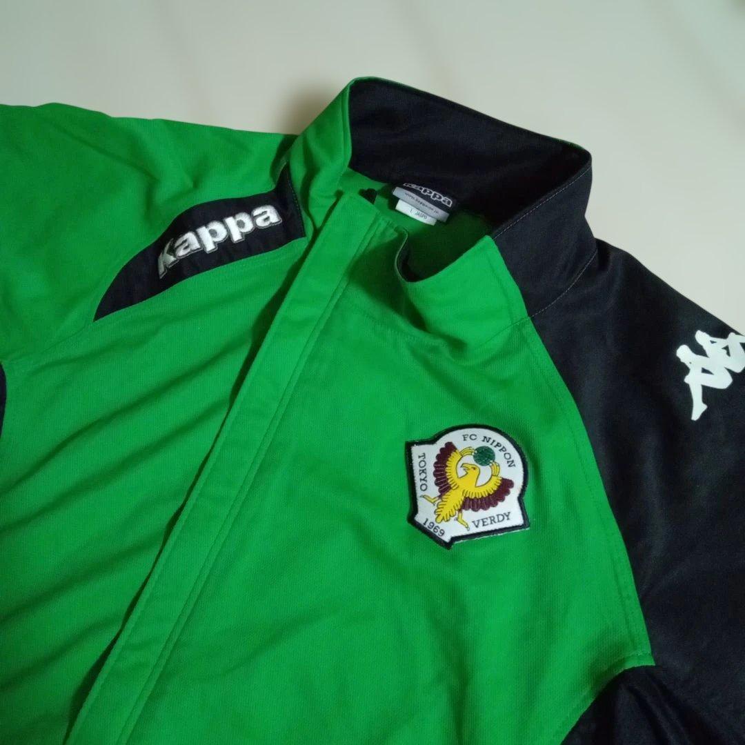 美品!《Kappa》東京ヴェルディ★ウインドシャツ★Lサイズ★