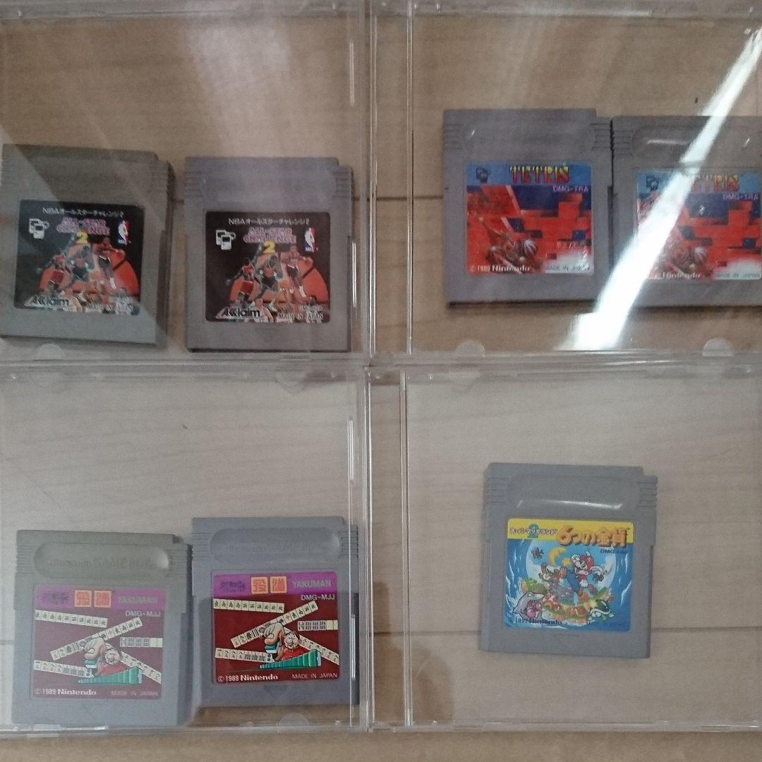 ゲームボーイカラー 二個　対戦ケーブル　ソフト　セット