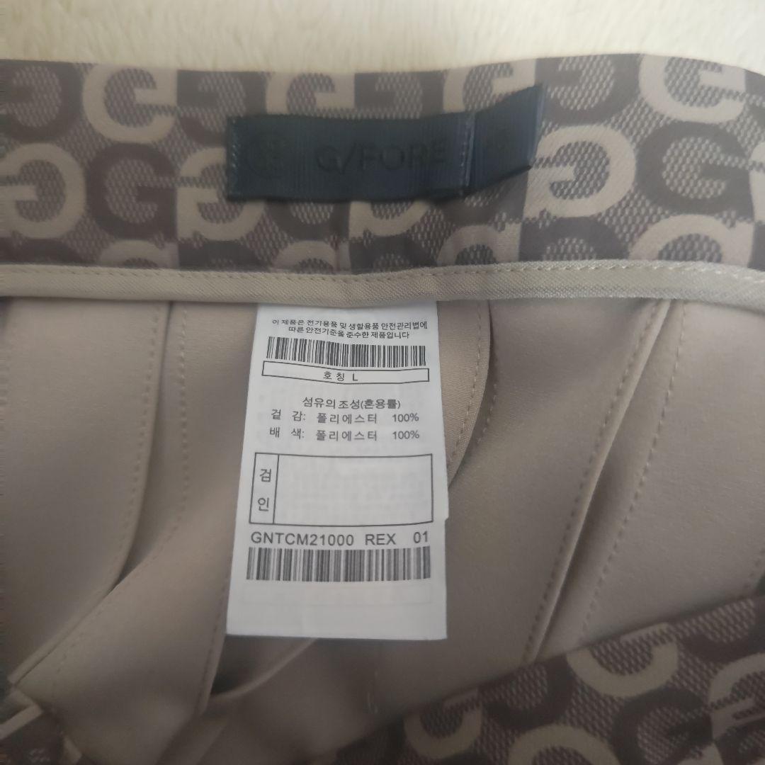 AKI G/FORE ベージュ プリーツスカート